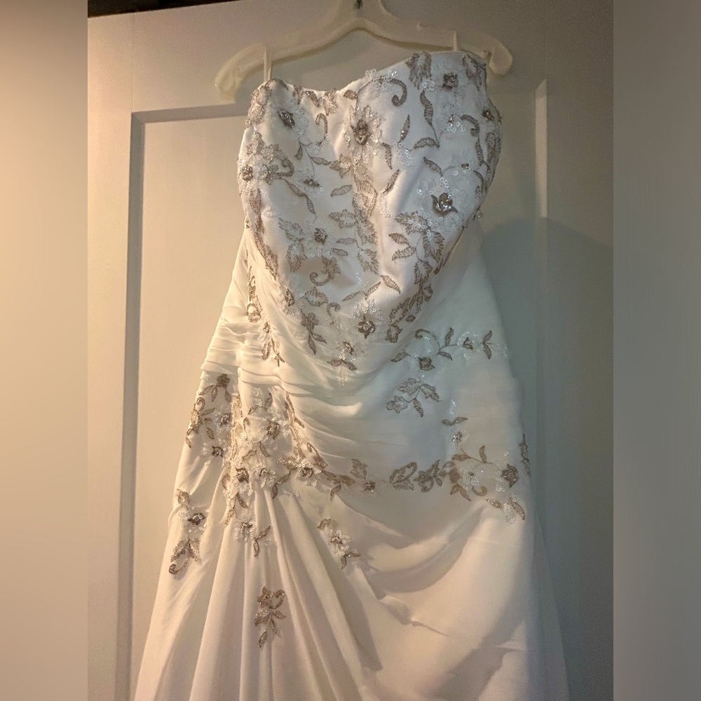 NWT David’s Bridal Wedding Dress